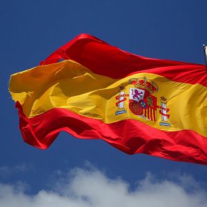 Spaniens flagga