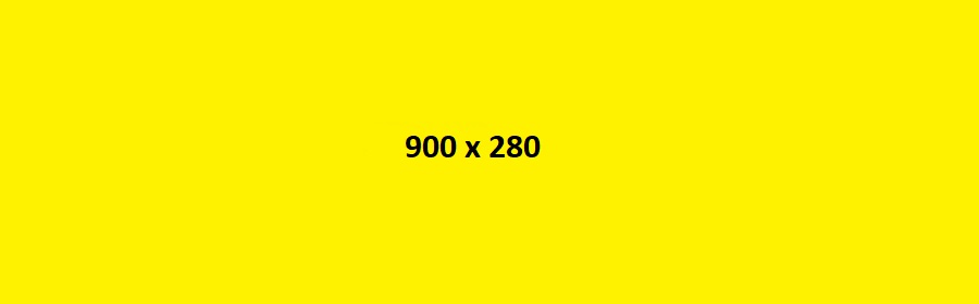 900 X 280