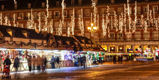 Julmarknad Plaza Mayor
